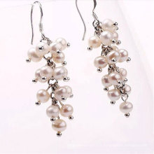 Boucles d&#39;oreilles en perles rondes